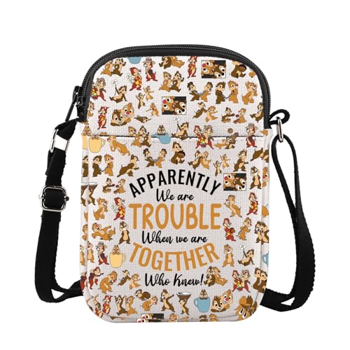 TGBJE Chipmunk Umhängetasche Dale Eichhörnchen Geschenk Cartoon Film Merchandise Geschenk Chipmunk Einkaufstasche, Eichhörnchen Cb von TGBJE