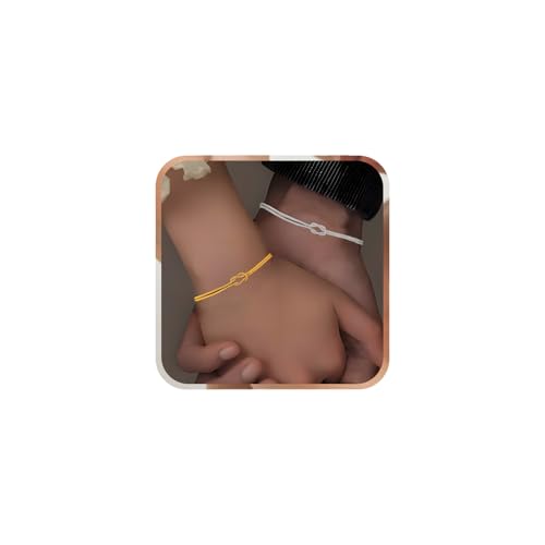 14K Vergoldet Armband Damen Gold Wasserfest,Silber Bracelet,Freundschaftsarmbänder,Partner Armbänder,Paar Armbänder,Armband Mutter Tochter,Geschenk Bester Freund,Geschenk für Partner, Golden&Silber 14K Vergoldet Armband Damen Gold Wasserfest,Silber Bracelet,Freundschaftsarmbänder,Partner Armbänder,Paar Armbänder,Armband Mutter Tochter,Geschenk Bester Freund,Geschenk für Partner, Golden&Silber von THALASIENE