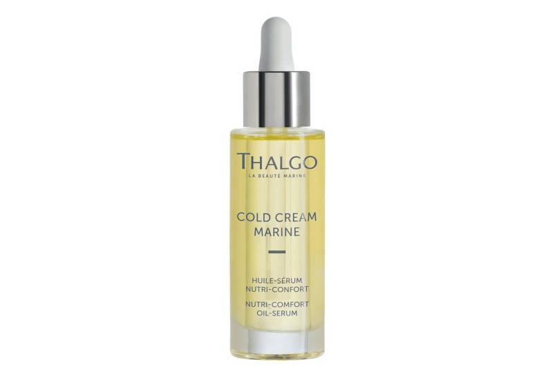 THALGO Gesichtsserum Nutri-Comfort Öl-Serum, hochkonzentriertes Trockenöl-Serum, 30ml von THALGO