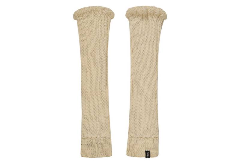 THC Natural Line Beinstulpen THC Schafwoll Stulpen weiß (1 Paar, 1-St., 1 Paar) geripptes Bündchen von THC Natural Line