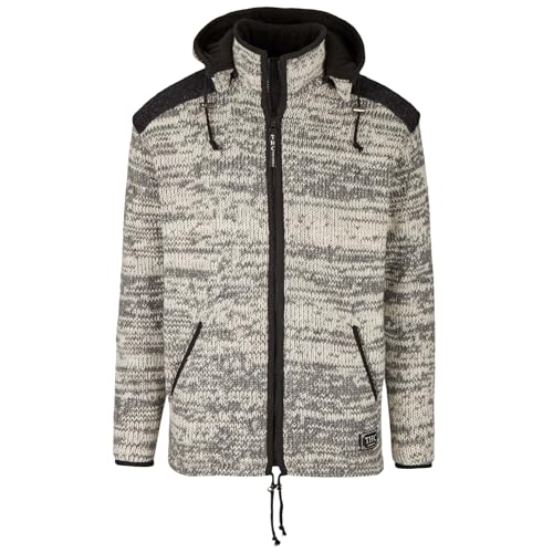 THC Natural Line Schafwollstrickjacke 812 beige | Schafwolle | Strickjacke | Schafwoll-Jacke | Woll-Jacke | Schafwolljacke | Außenjacke (DE/NL/SE/PL, Alphanumerisch, L, Regular, Regular, Beige) von THC Natural Line