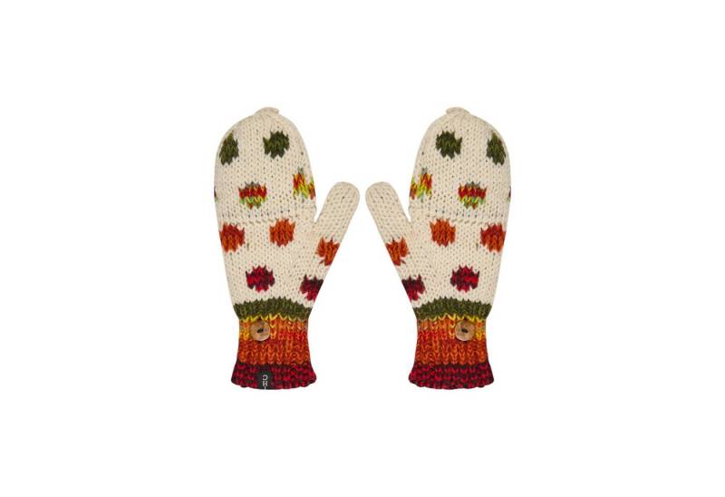 THC Natural Line Strickhandschuhe THC Klapphandschuhe 840 gepunktet (1 Paar, 1-St., 1 Paar) abklappbare Fingerspitzen von THC Natural Line