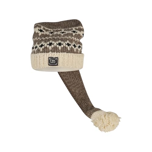 THC Schafwoll Zipfelmütze 507 | Schafwolle | Strickmütze | Zipfelmütze | Woll-Mütze | Schafwollmütze | Wintermütze von THC Natural Line