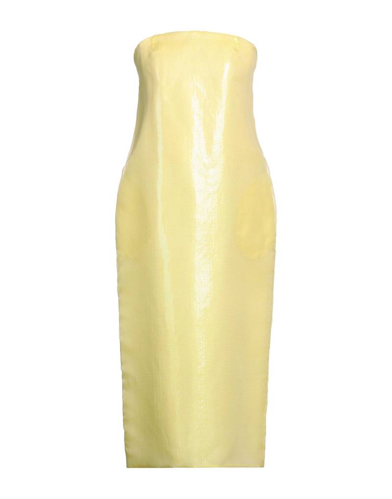 THE 2ND SKIN CO Midi-kleid Damen Gelb von THE 2ND SKIN CO