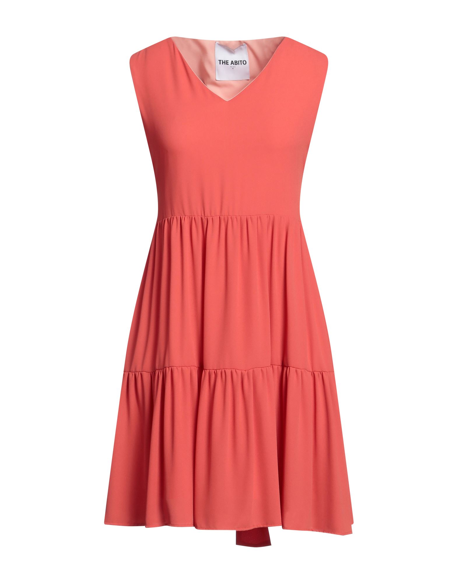 THE ABITO Milano Mini-kleid Damen Orange von THE ABITO Milano