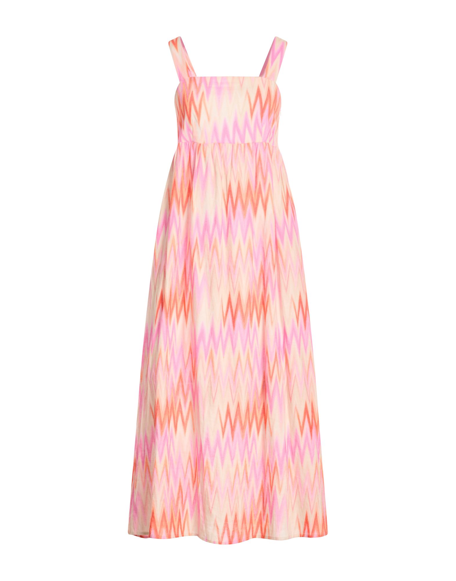 THE ABITO Milano Maxi-kleid Damen Rosa von THE ABITO Milano