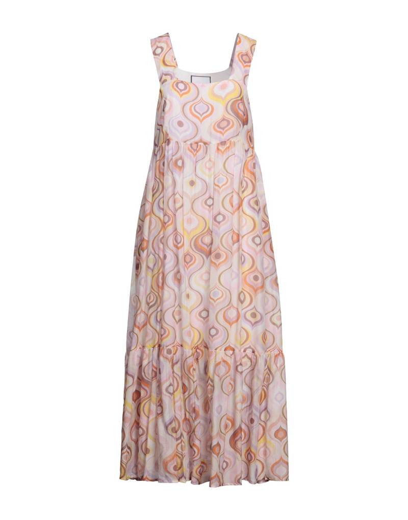 THE ABITO Milano Midi-kleid Damen Weiß von THE ABITO Milano