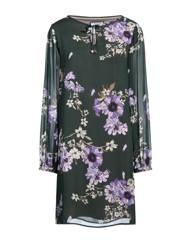 THE ABITO Milano Mini-kleid Damen Dunkelgrün von THE ABITO Milano