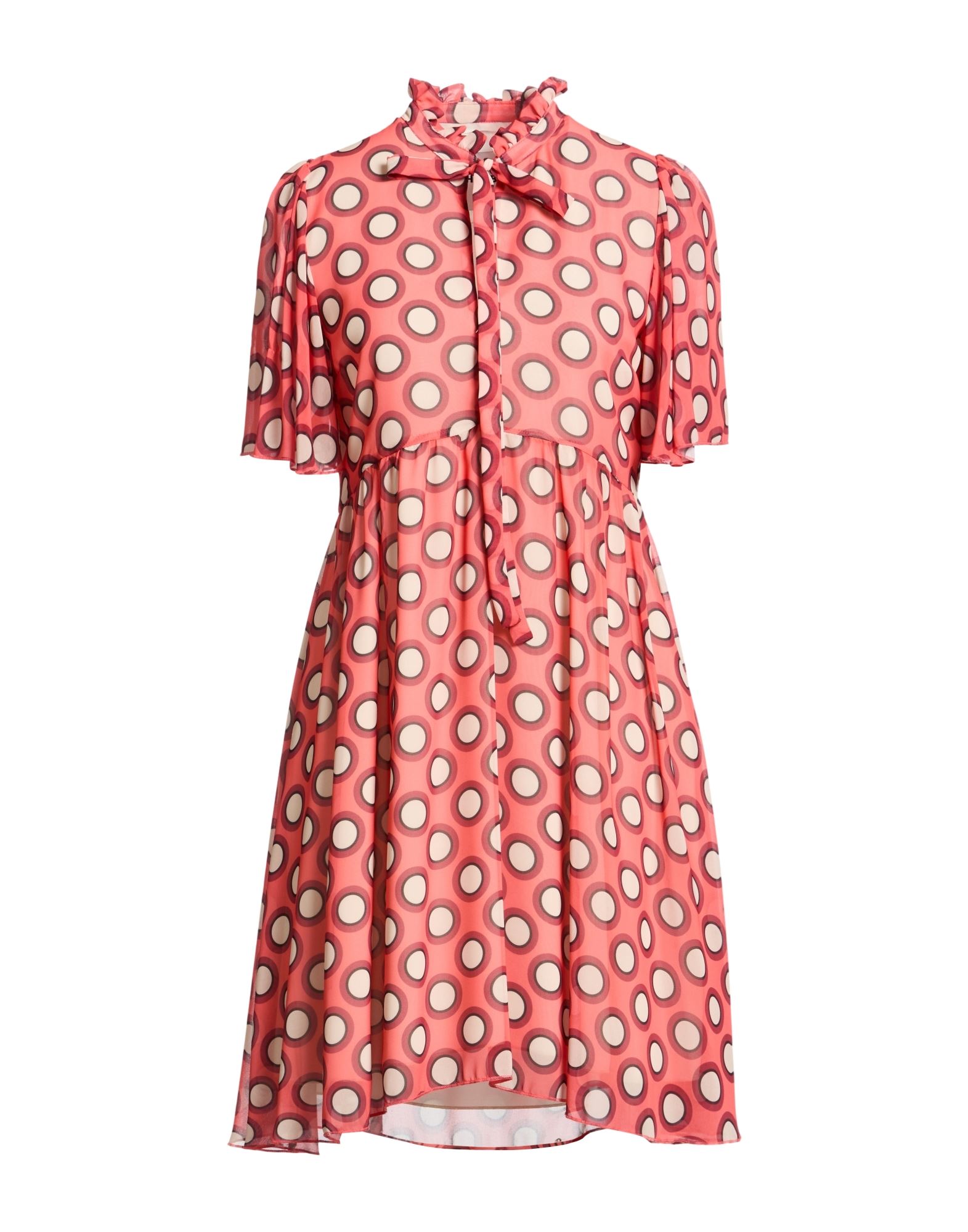 THE ABITO Milano Mini-kleid Damen Koralle von THE ABITO Milano