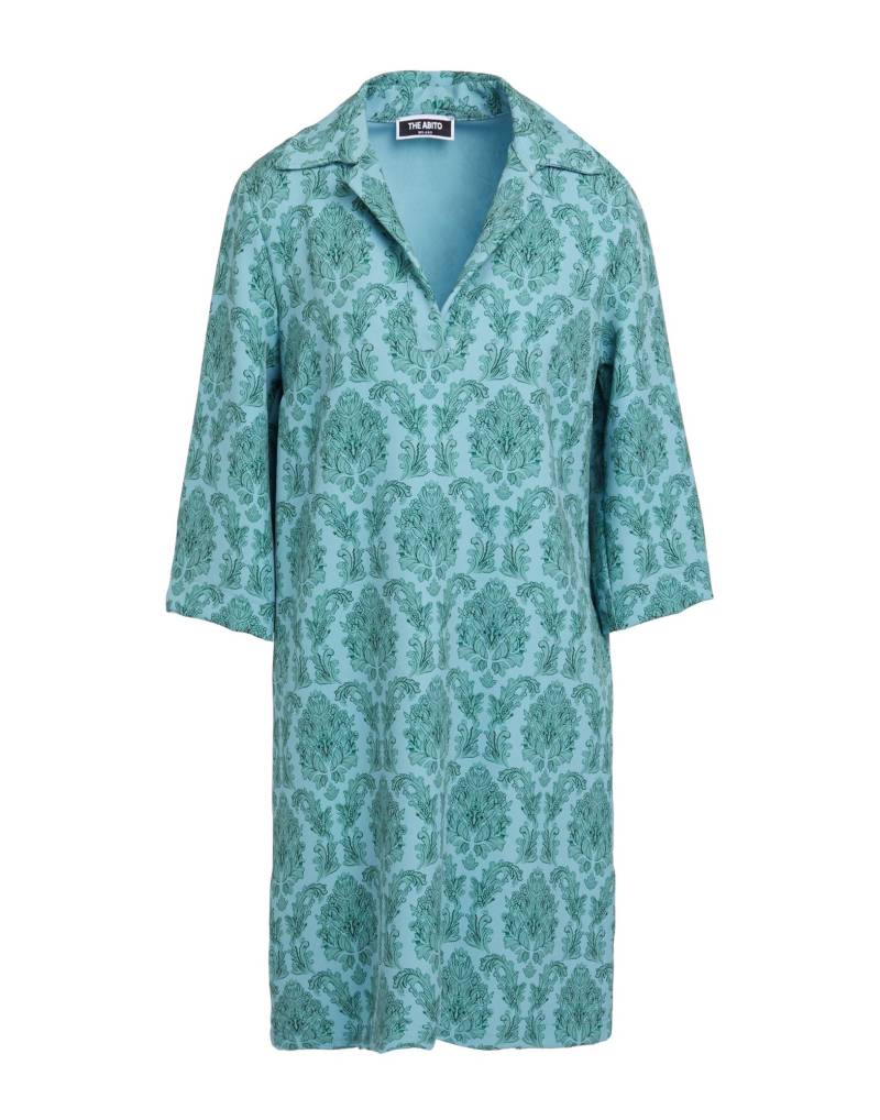 THE ABITO Milano Mini-kleid Damen Taubenblau von THE ABITO Milano