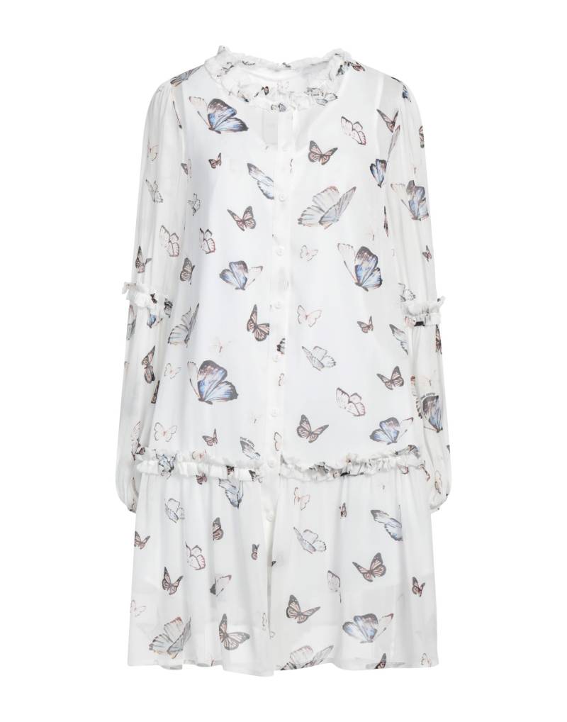 THE ABITO Milano Mini-kleid Damen Weiß von THE ABITO Milano