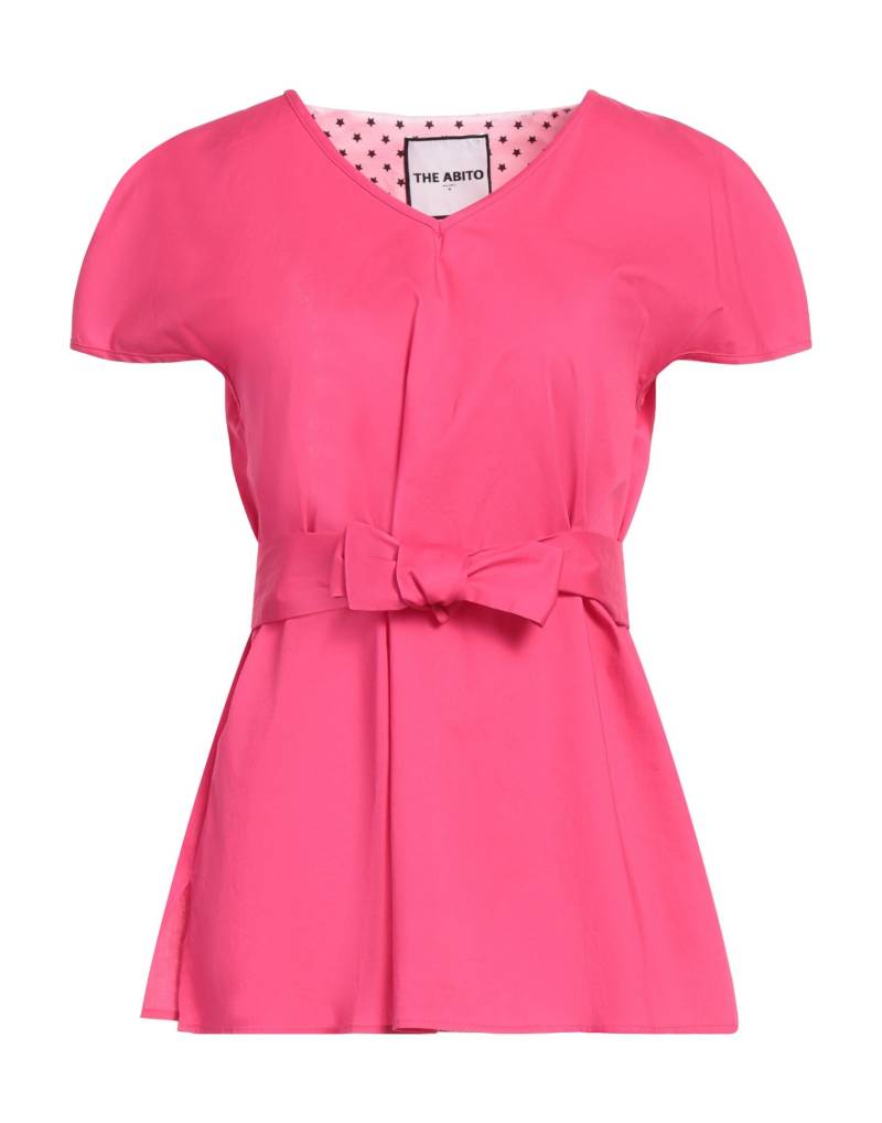 THE ABITO Milano Top Damen Fuchsia von THE ABITO Milano