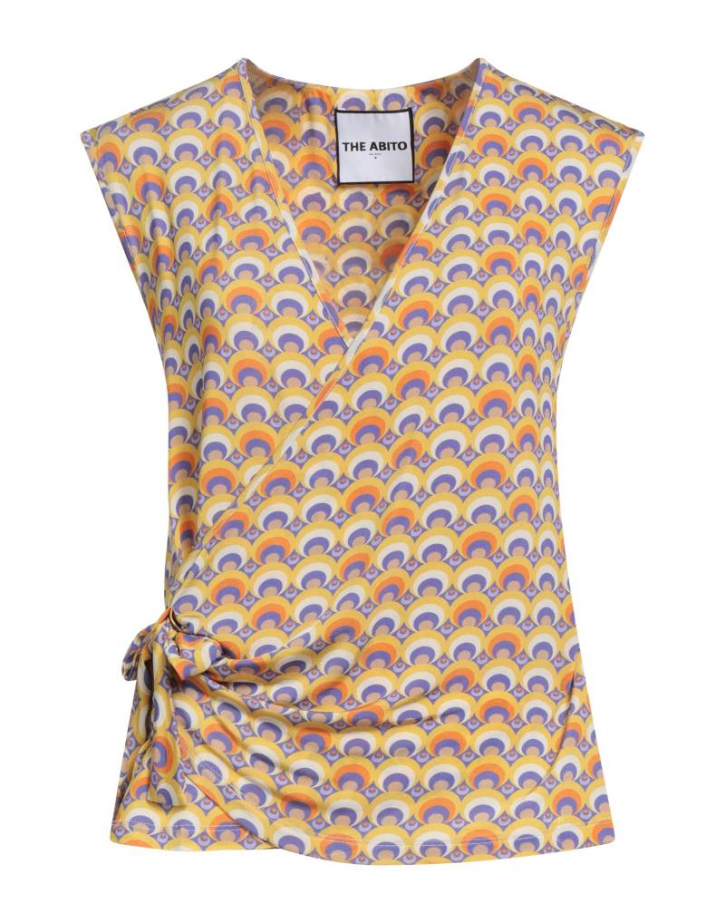 THE ABITO Milano Top Damen Gelb von THE ABITO Milano