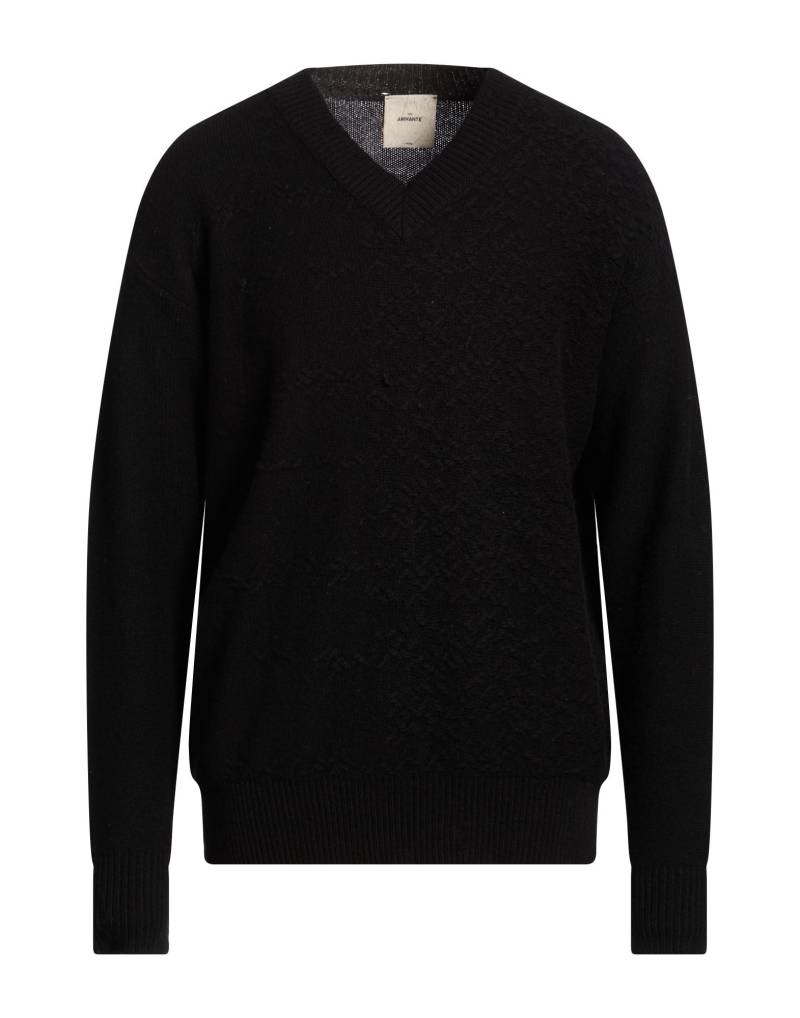 THE AMHANTE Pullover Herren Schwarz von THE AMHANTE