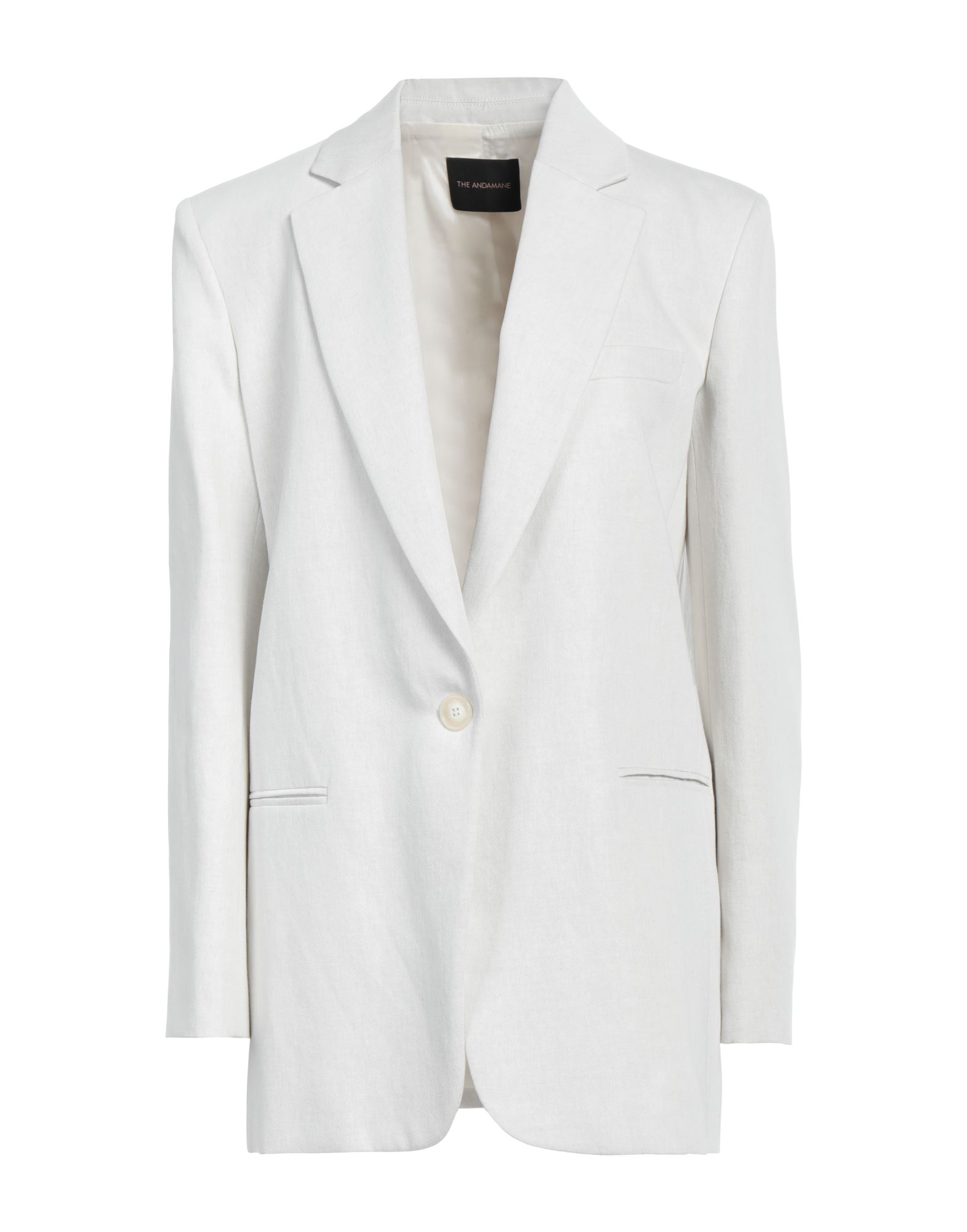 THE ANDAMANE Blazer Damen Hellgrau von THE ANDAMANE