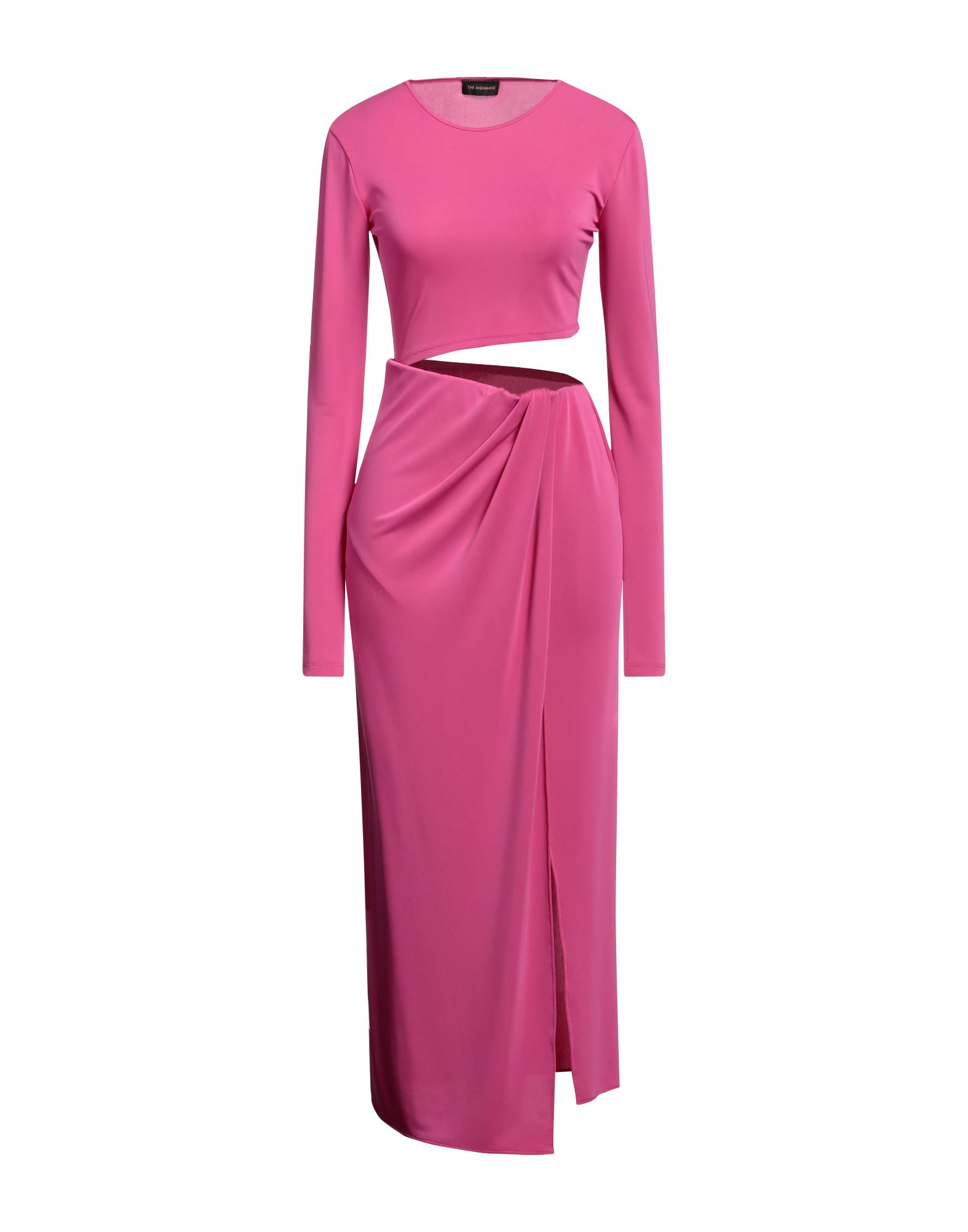 THE ANDAMANE Maxi-kleid Damen Fuchsia von THE ANDAMANE