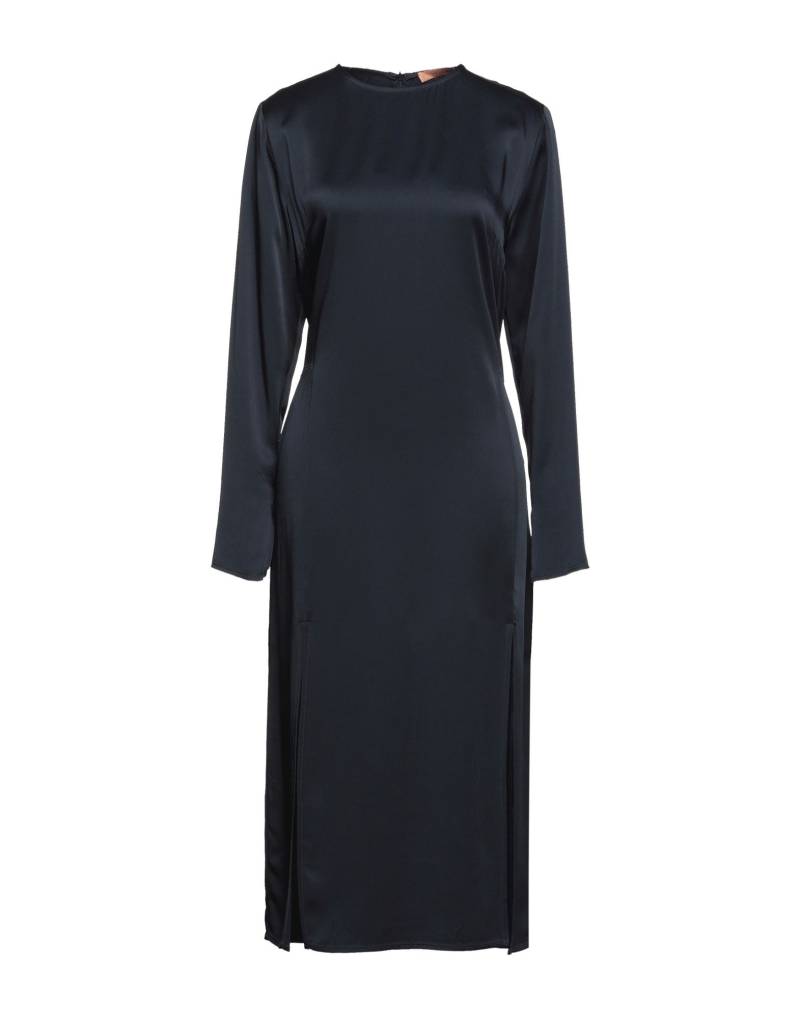 THE ANDAMANE Midi-kleid Damen Nachtblau von THE ANDAMANE