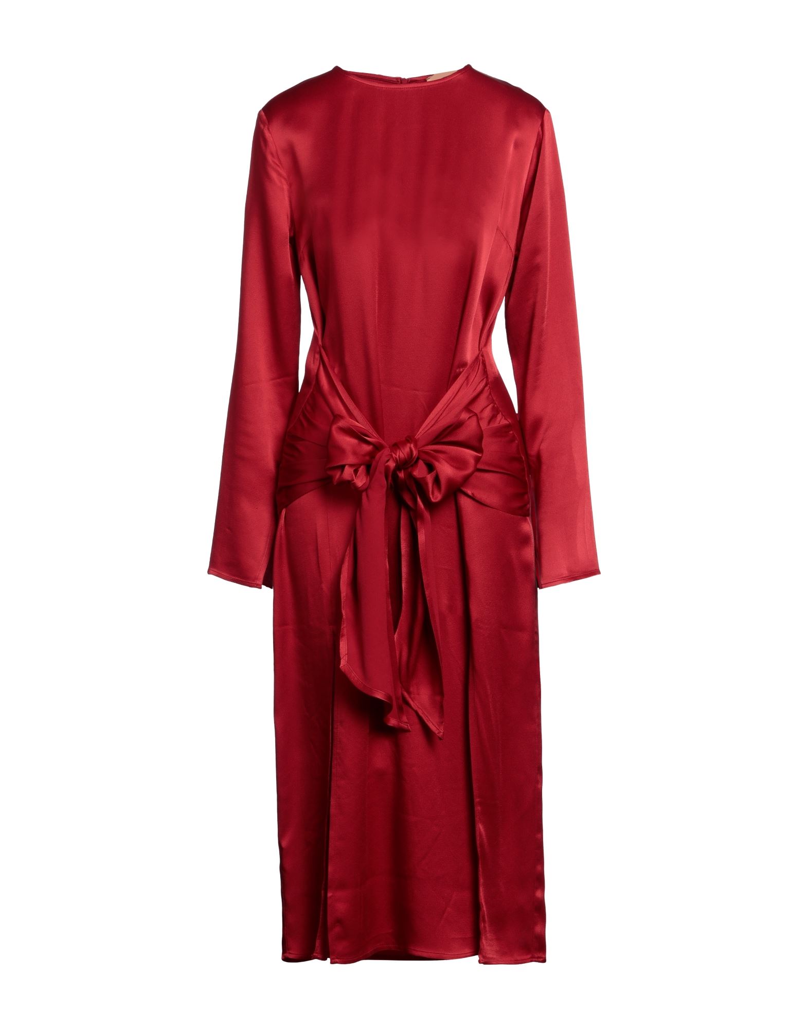 THE ANDAMANE Midi-kleid Damen Rot von THE ANDAMANE