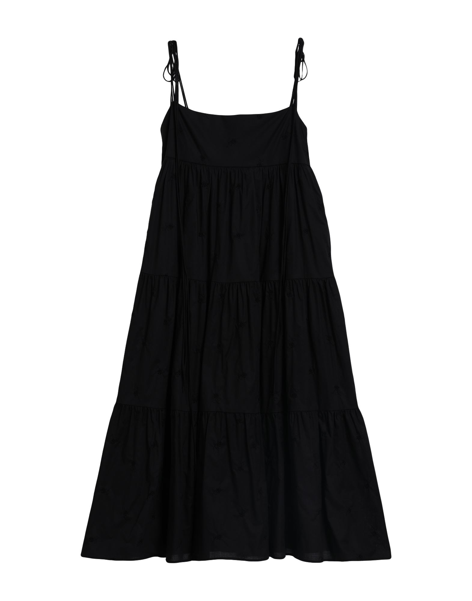 THE ANDAMANE Midi-kleid Damen Schwarz von THE ANDAMANE