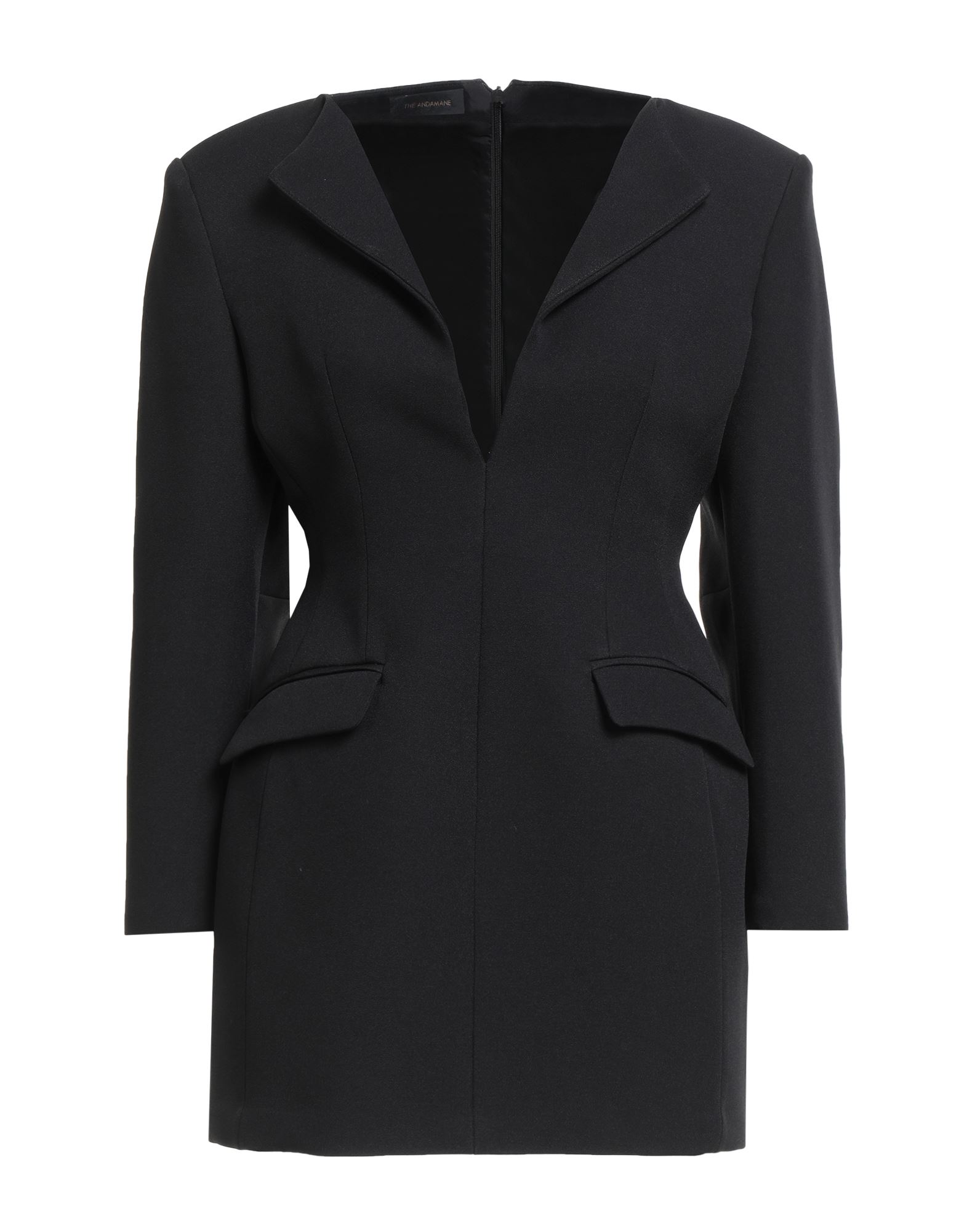 THE ANDAMANE Mini-kleid Damen Schwarz THE ANDAMANE Mini-kleid Damen Schwarz von THE ANDAMANE