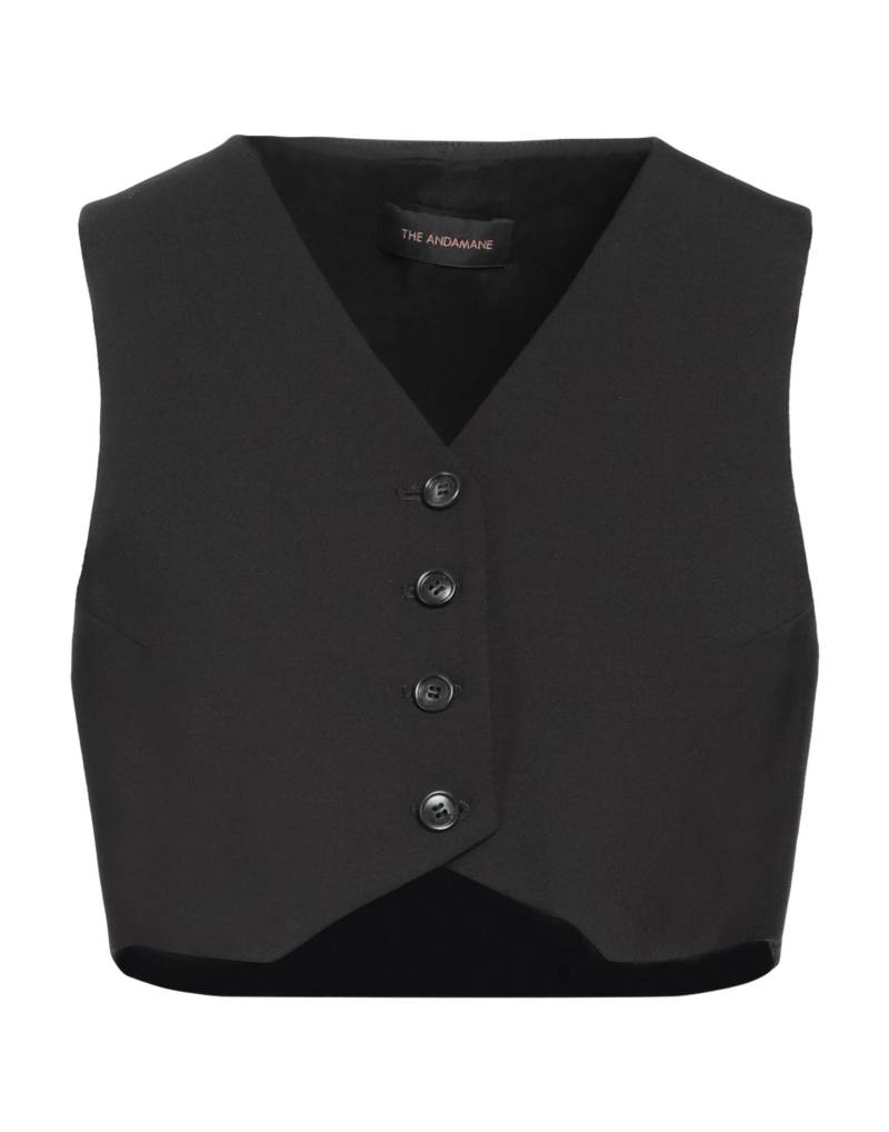 THE ANDAMANE Couture-weste Damen Schwarz von THE ANDAMANE