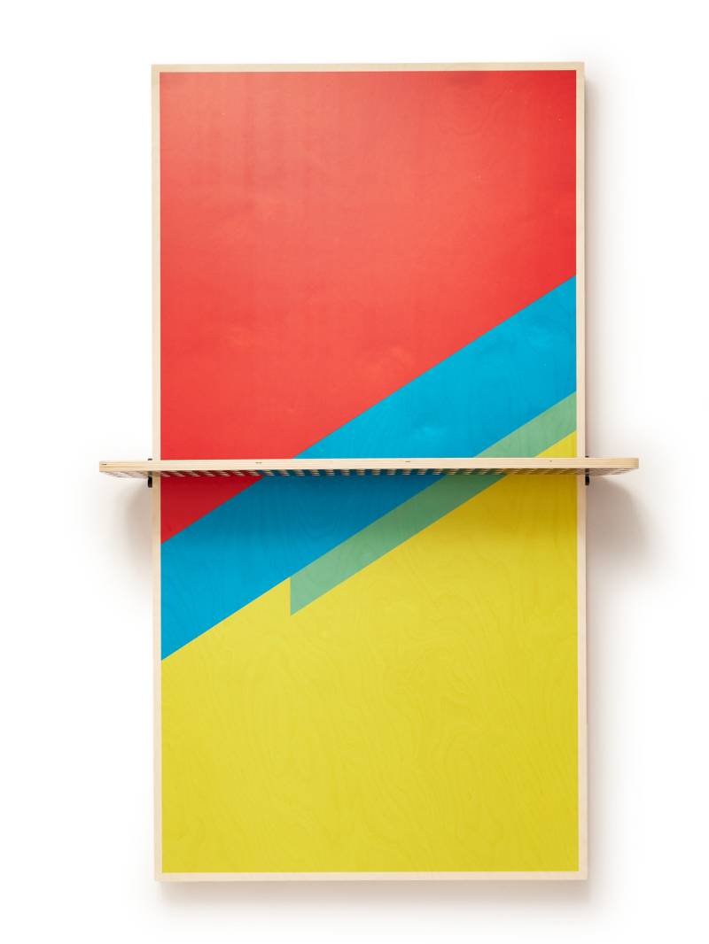 THE ART OF PING PONG - Mini Angles 2 Printed Wall-Mountable Ping Pong ArtTable - Men - Multi von THE ART OF PING PONG