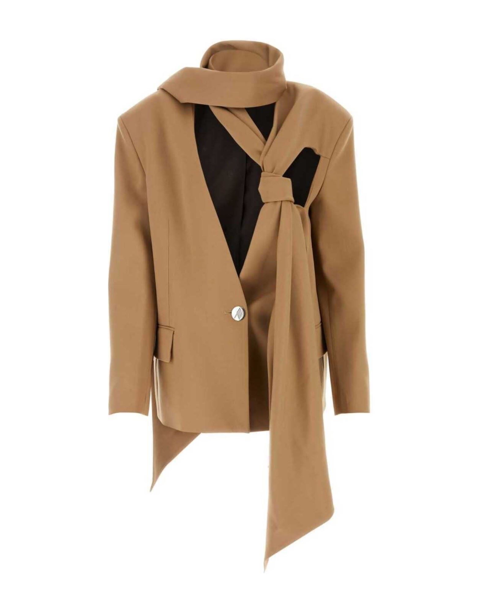 THE ATTICO Blazer Damen Kamel von THE ATTICO