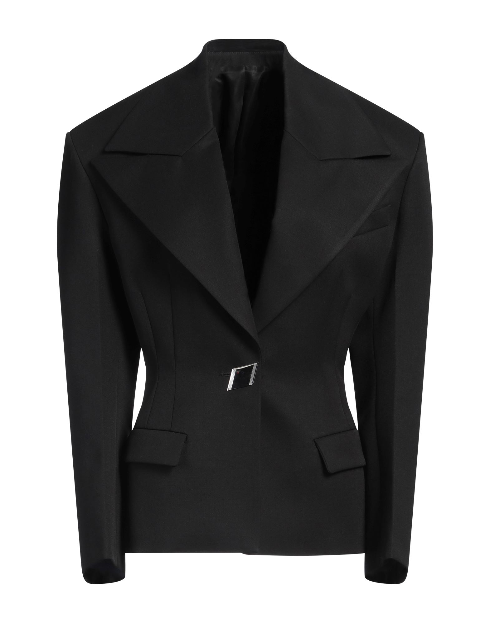 THE ATTICO Blazer Damen Schwarz THE ATTICO Blazer Damen Schwarz von THE ATTICO