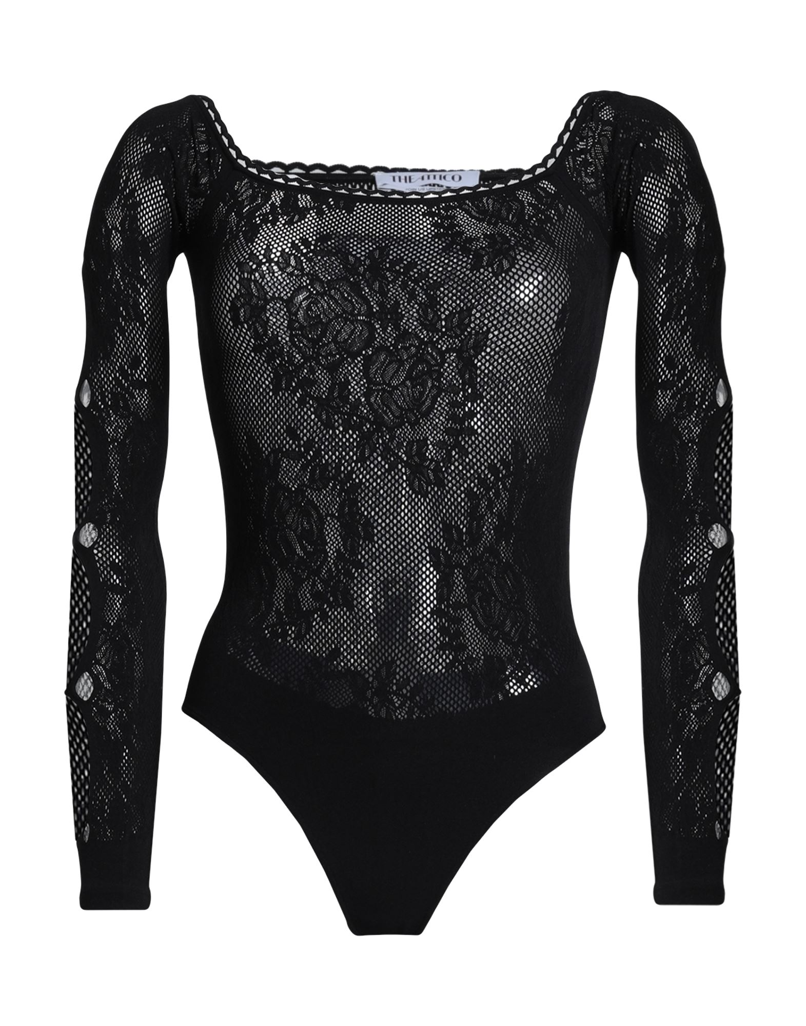 THE ATTICO Bodysuit Damen Schwarz von THE ATTICO