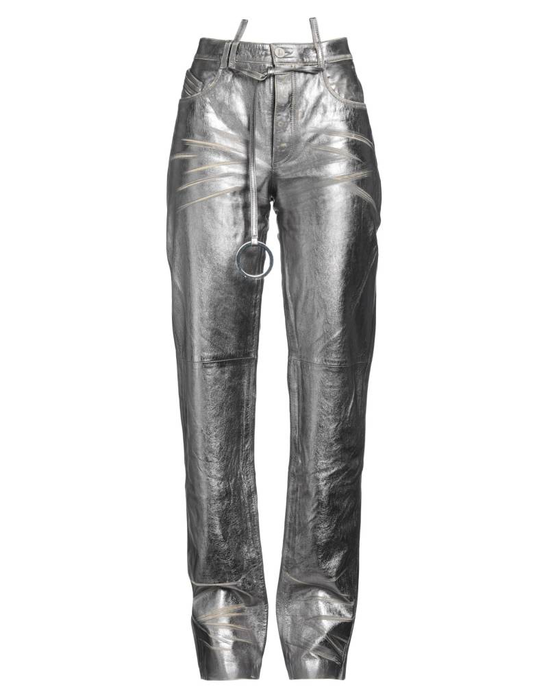 THE ATTICO Hose Damen Silber von THE ATTICO