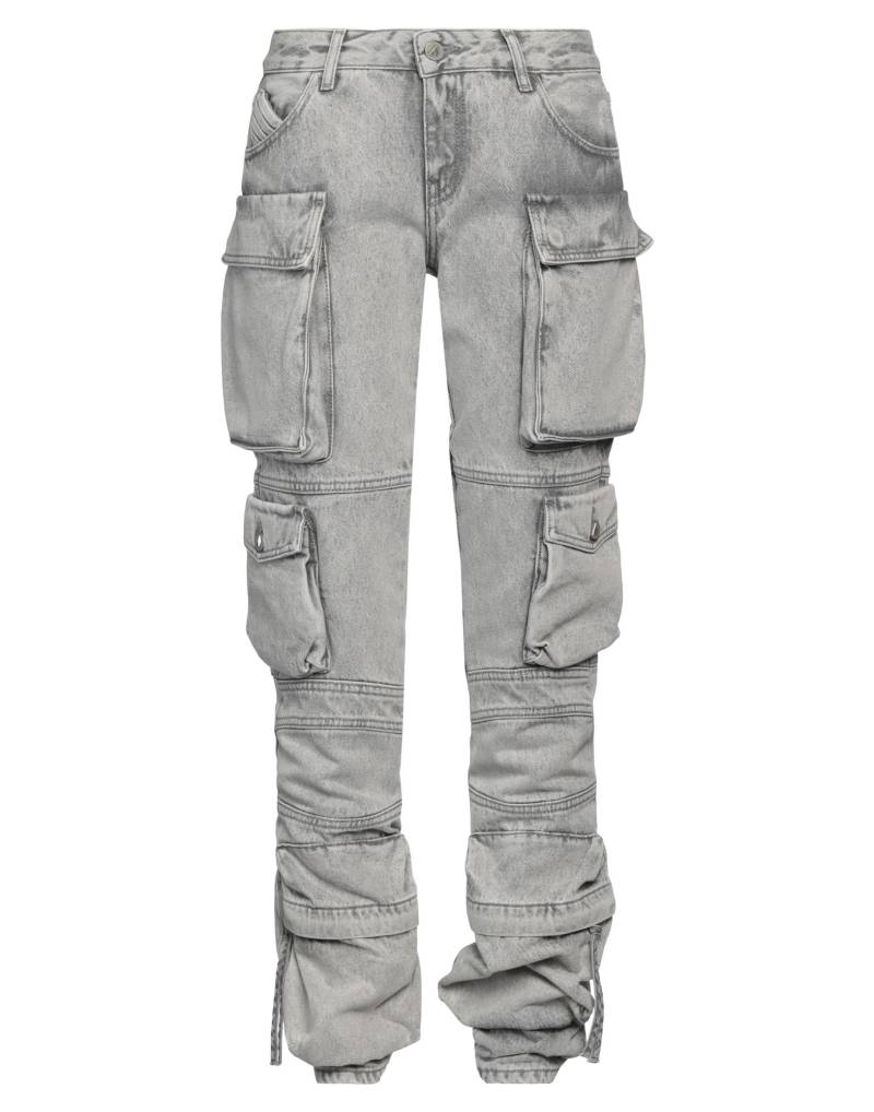 THE ATTICO Jeanshose Damen Hellgrau von THE ATTICO