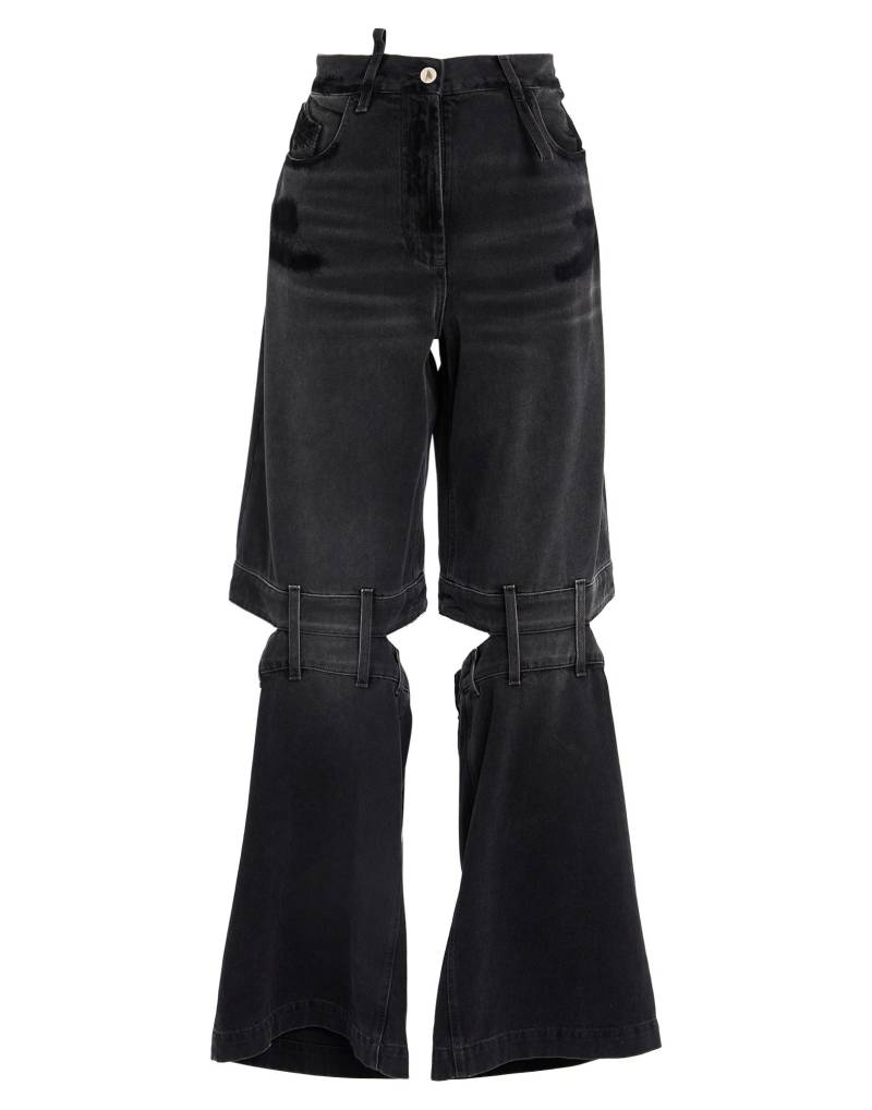 THE ATTICO Jeanshose Damen Schwarz von THE ATTICO