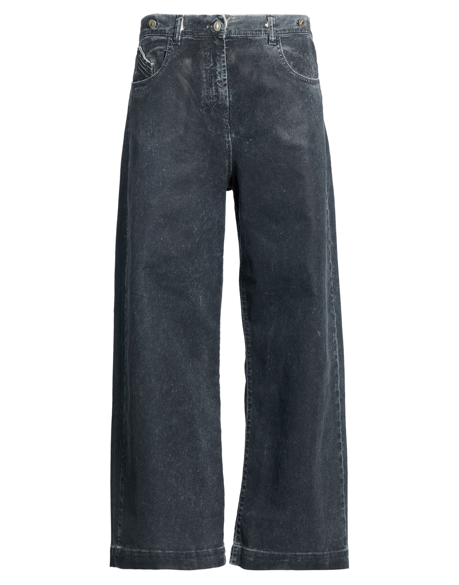 THE ATTICO Jeanshose Damen Schwarz von THE ATTICO