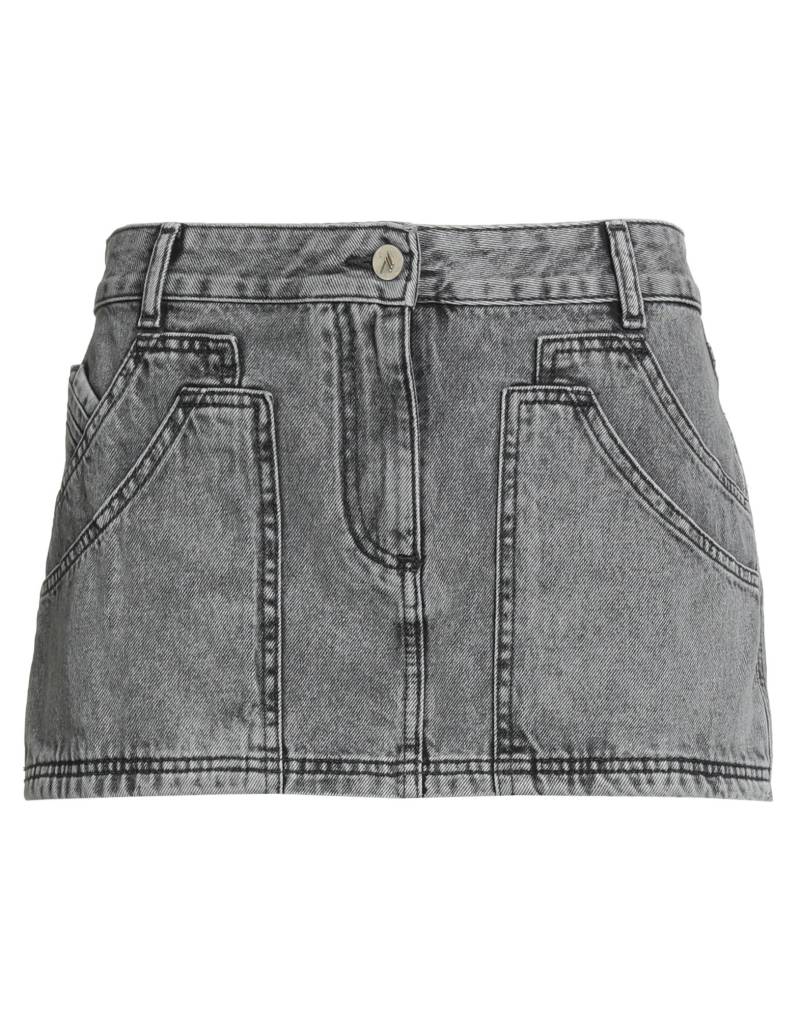 THE ATTICO Jeansrock Damen Braungrau von THE ATTICO