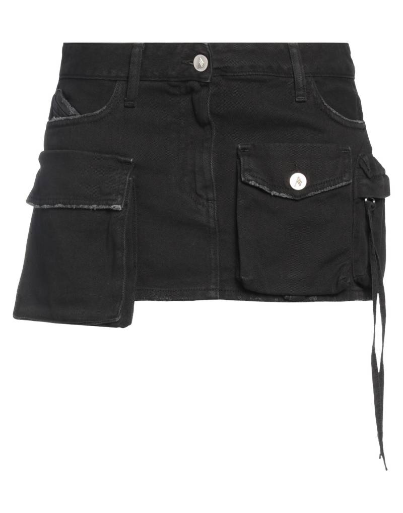 THE ATTICO Jeansrock Damen Schwarz von THE ATTICO