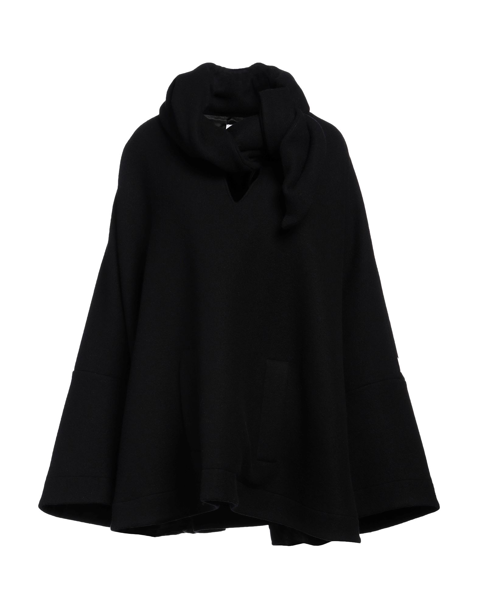 THE ATTICO Mantel Damen Schwarz THE ATTICO Mantel Damen Schwarz von THE ATTICO