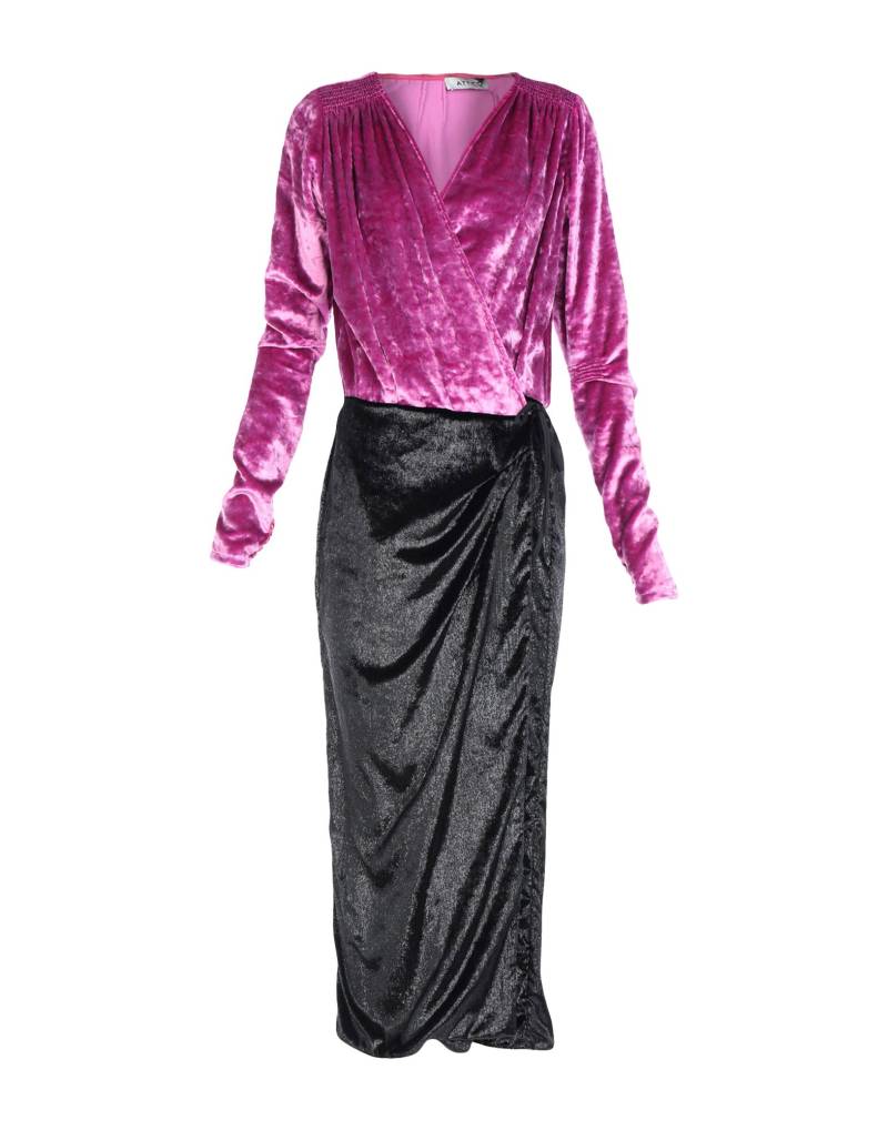 THE ATTICO Maxi-kleid Damen Violett von THE ATTICO