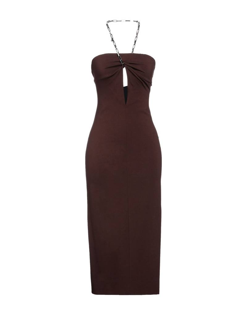 THE ATTICO Midi-kleid Damen Braun von THE ATTICO