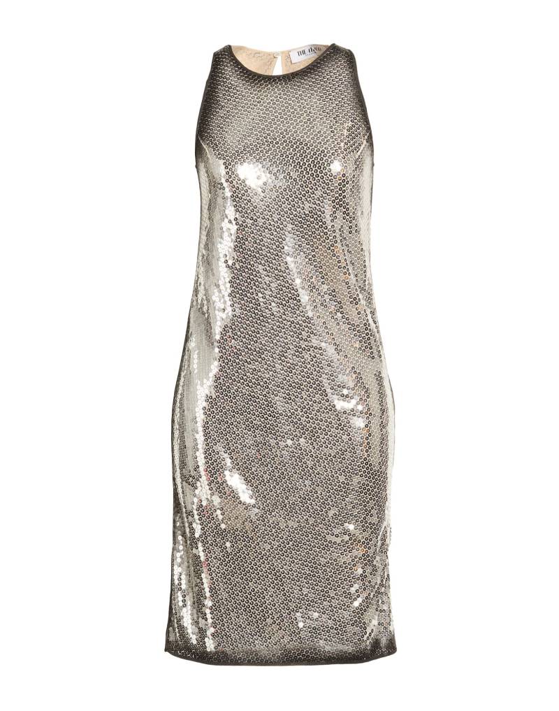 THE ATTICO Midi-kleid Damen Silber von THE ATTICO