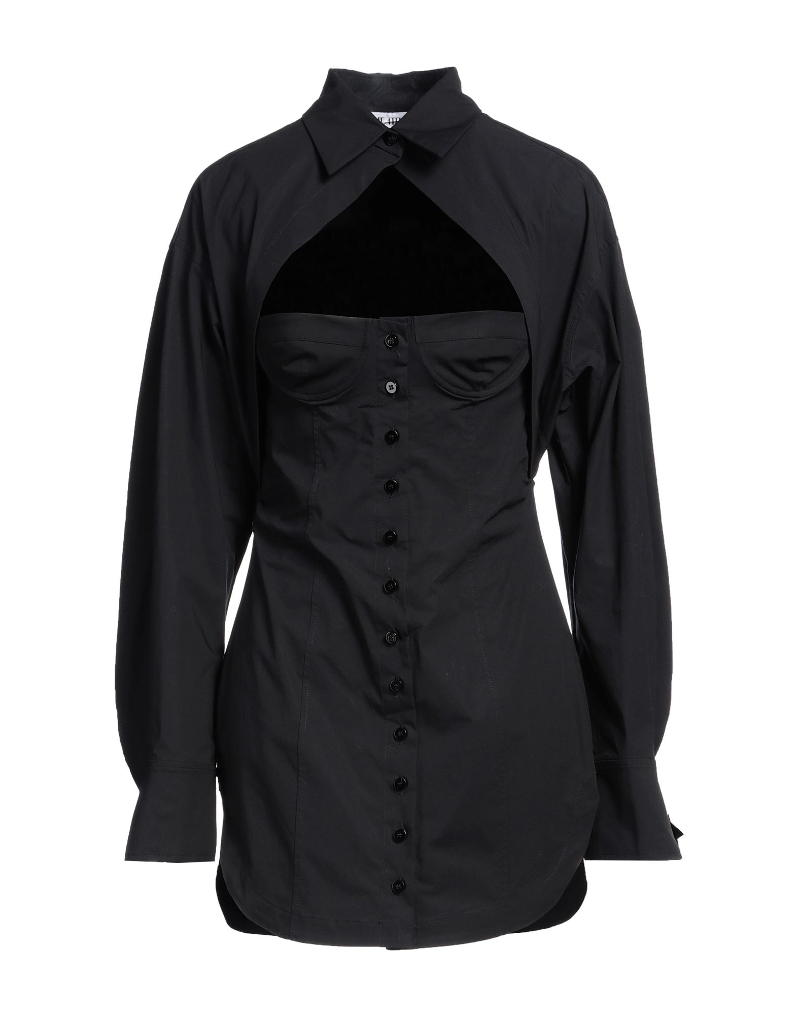 THE ATTICO Mini-kleid Damen Schwarz THE ATTICO Mini-kleid Damen Schwarz von THE ATTICO