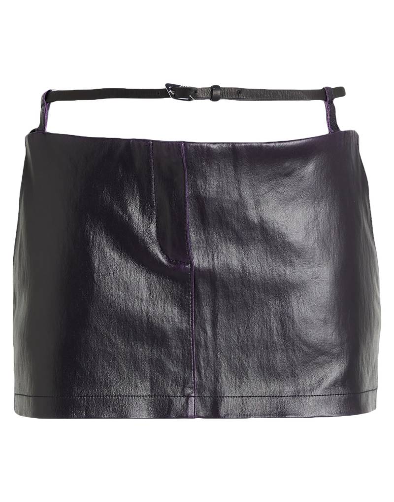 THE ATTICO Minirock Damen Dunkelviolett von THE ATTICO