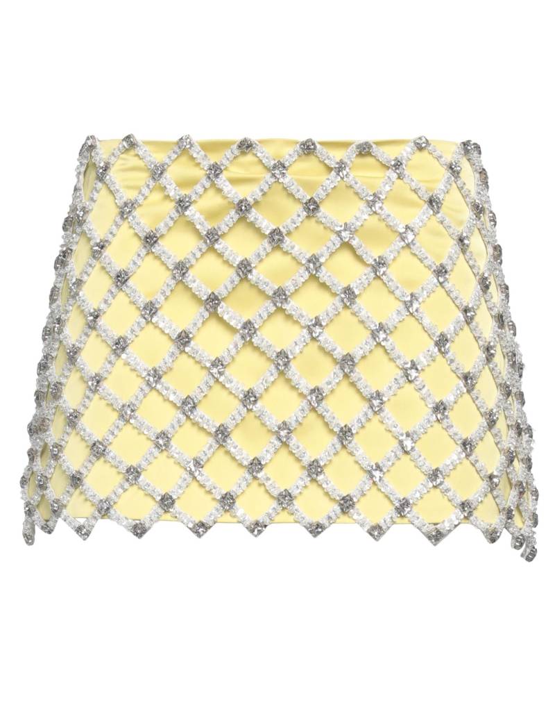 THE ATTICO Minirock Damen Limettengrün von THE ATTICO