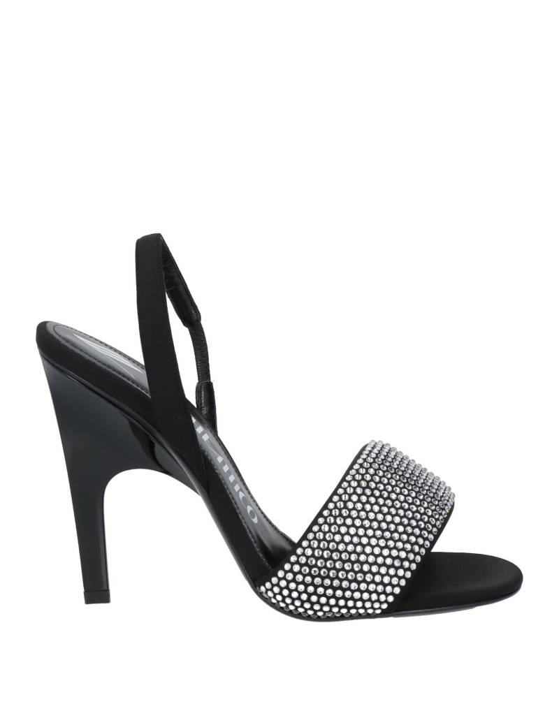 THE ATTICO Sandale Damen Schwarz von THE ATTICO