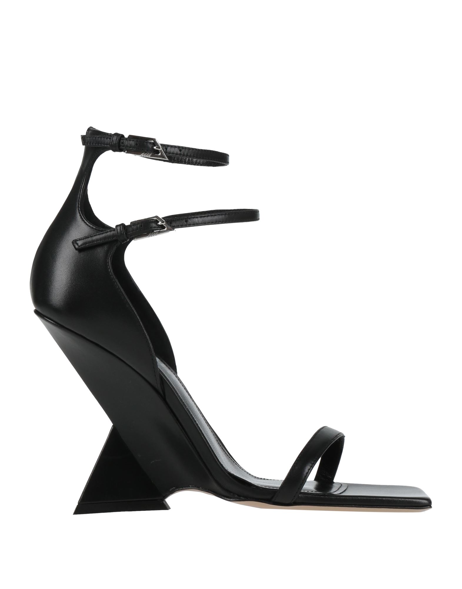 THE ATTICO Sandale Damen Schwarz von THE ATTICO