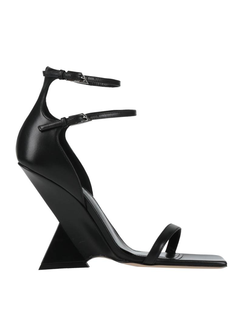 THE ATTICO Sandale Damen Schwarz von THE ATTICO