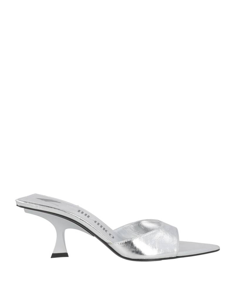 THE ATTICO Sandale Damen Silber von THE ATTICO