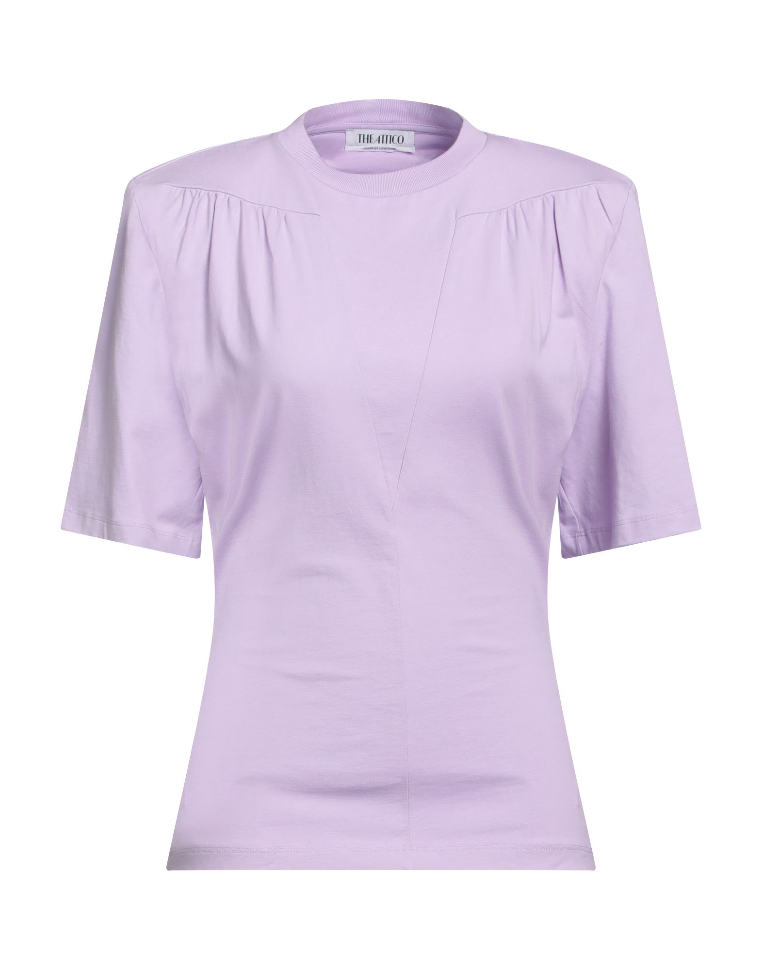 THE ATTICO T-shirts Damen Lila von THE ATTICO