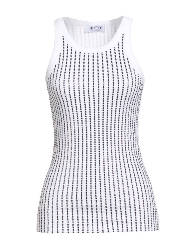 THE ATTICO Tank Top Damen Weiß von THE ATTICO