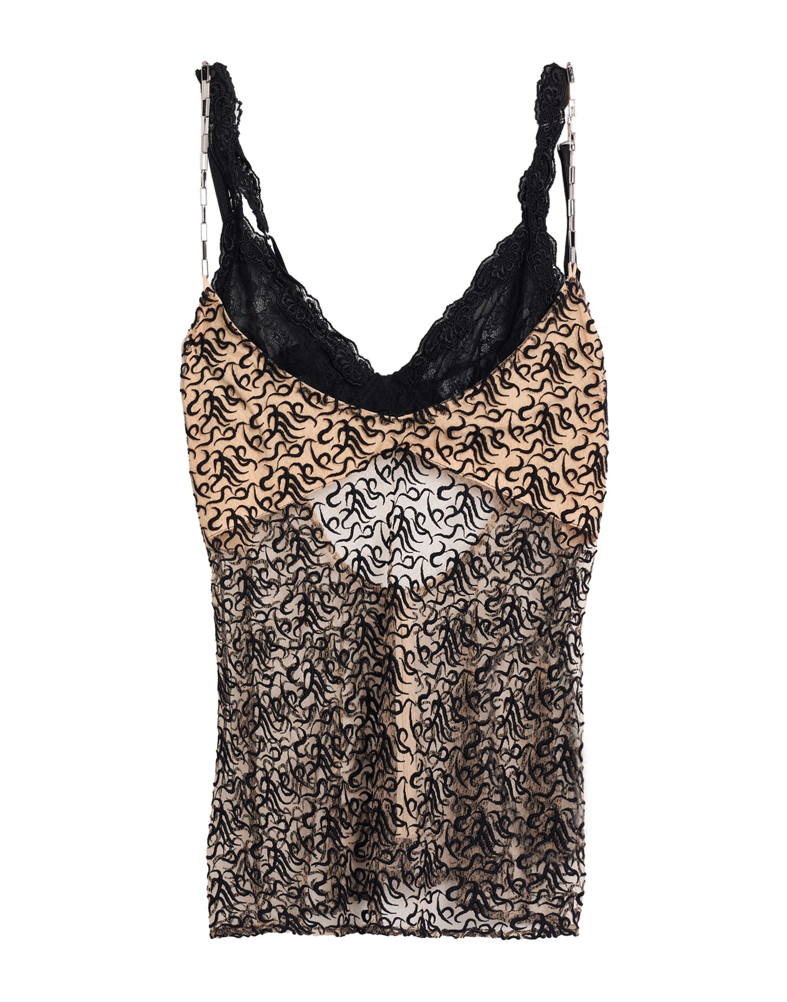 THE ATTICO Top Damen Schwarz von THE ATTICO