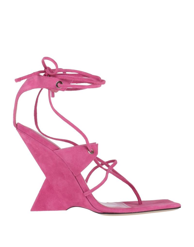 THE ATTICO Zehentrenner Damen Fuchsia von THE ATTICO